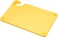 San Jamar SafTGrip Plastic Cutting Board with Safety Hook 6 x 9 x 0375 Yellow