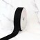 Creative Ideas Solid Grosgrain Ribbon 112Inch by 50Yard Black