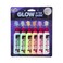 TULIP 17581 Dimensional Metallic Fabric Paint 6Pack Glow