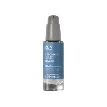 REN Clean Skincare  Everhydrate Marine MoistureRestore Serum  Hydrating Face Serum for Dry  Dehydrated Skin with Hyaluronic Acid 1 fl oz