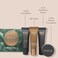 INIKA Organic Foundation Trial Set Natural Mineral essentials kit Vegan CrueltyFree ParabenFree Rich in Antioxidants and Essential Fatty Acids Comes in Sustainable Packaging  Very Light