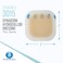 Dynarex DynaDerm Hydrocolloid Dressings Sterile Moist Bandages Used for All Kinds of Wounds 4 x 4 Thin  LatexFree PeelDown Patches  1 Box of 10 Dressings