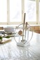 Yamazaki Home Ladle  Lid Rest  Kitchen Utensil Organizer Stand for Cooking Steel  Wood White
