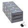 U Brands Binder Clips Small 34Inch Width 13Inch Paper Holding Capacity Black and Silver Steel 144Count  653U0824