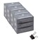 U Brands Binder Clips Small 34Inch Width 13Inch Paper Holding Capacity Black and Silver Steel 144Count  653U0824