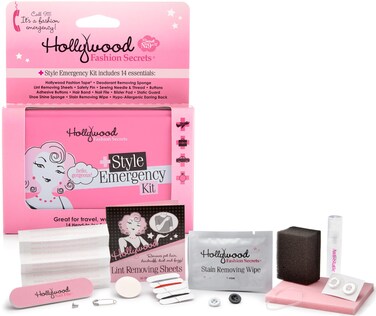Hollywood Fashion Secrets Style Emergency Kit Your Compact OnTheGo Wardrobe Savior 14 Piece Set