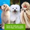 Show Tech Tuffer Than Tangles Slicker Brush for Dog Grooming with Long Soft Pins Medium Size Perfect for Doodle Breeds Angled Pins for Dematting Remove Undercoat Comfort Grip Handle