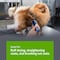 Show Tech Tuffer Than Tangles Slicker Brush for Dog Grooming with Long Soft Pins Medium Size Perfect for Doodle Breeds Angled Pins for Dematting Remove Undercoat Comfort Grip Handle