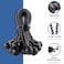 Kotap BB6B Ball Bungee Cord HeavyDuty  Versatile Indoor  Outdoor Tarp TieDown Organize  Secure 6Inch Black 50 Pack