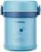 Zojirushi Ms Bento Stainless Lunch Jar One size Aqua Blue
