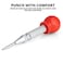NEIKO 02638A 5Inch Automatic Center Punch for Metal Adjustable Impact Spring Loaded Center Punch Tool Spring Punch Center Punch Spring Loaded Auto Center Punch
