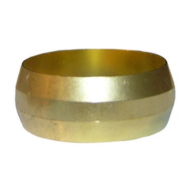 LASCO 176069 34Inch Compression Brass Sleeves 2Piece