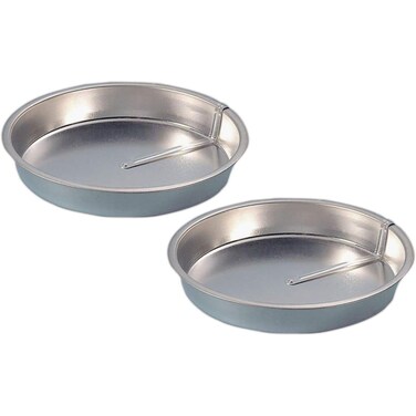 Quick Release EasyOut Cake Pan Set of 2 Effortlessly Bake and Serve Perfect Cakes and Pies 9 Diameter x 1 12H