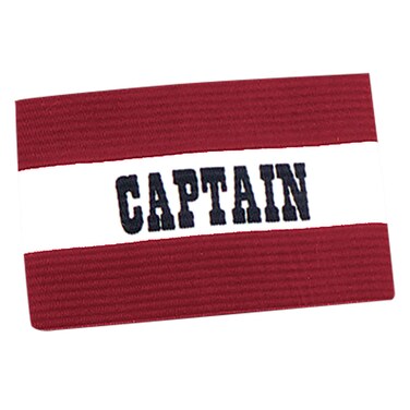 Champro Captains Arm Band ScarletWhite Adult