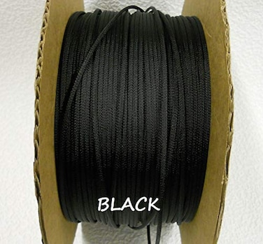 Techflex PTN025BK25 Flexo PET General Purpose 14inch Cable Sleeve Black 25 Foot