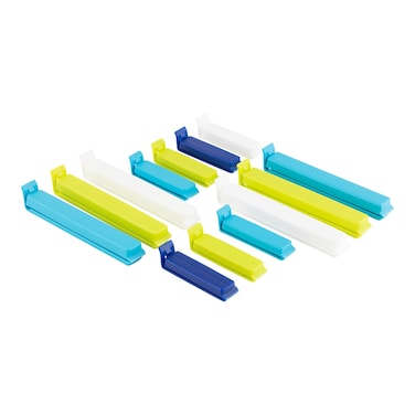 Linden Sweden Twixit Bag Clips  Set of 20  Keep Food Fresh Prevent Spillage  Great for Storage and Organization  Microwave Freezer and DishwasherSafe  BPAFree