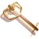 HardtoFind Fastener 014973159528 Swivel Hitch Pin 12 x 414Inch Yellow Tint