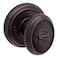 Baldwin Carnaby Interior Privacy Door Knob Handle for BedroomBathroom Keyless Door Lock With Microban Protection in Venetian Bronze