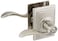 Schlage F40 ACC 619 ADD Accent Door Lever with Addison Trim Bed  Bath Privacy Lock Satin Nickel