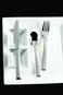 Fortessa Still 1810 Stainless Steel Flatware 5 Piece Place Setting Service for 1Silver