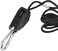 iPower GLROPE 1Pair 18 Inch 8Feet Long Heavy Duty Adjustable Rope Clip Hanger 150lbs Weight Capacity Reinforced Metal Internal Gears 1 Pack Black