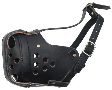 Ray Allen Mfg Signature K9 European Style Working Muzzle Large Black