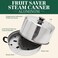 Kitchen Crop Steam Canner with Temperature Indicator Aluminum Steam Canner