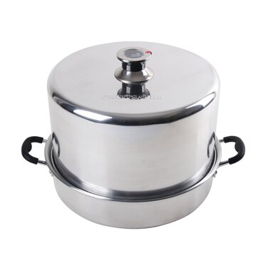 Kitchen Crop Steam Canner with Temperature Indicator Aluminum Steam Canner