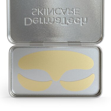 DermaTech Skincare Reusable Silicone Face Patches Set  EcoFriendly Forehead Wrinkle Patches with Tin Case  100 Silicone Reusable Facial Patches  Forehead Wrinkles Treatment