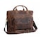 Leather briefcase 16 Inch Laptop Messenger Bags for Men and Women Best Office Briefcase Satchel Bag