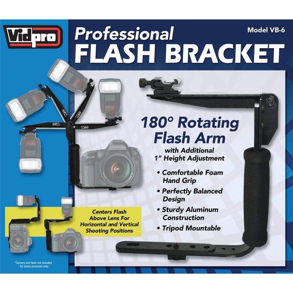 فيد برو Vidpro VB6 Rotating Arm Flash Bracket