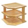 Bamboo Kitchen Corner Shelf  Countertop Organizer  Kitchen Shelf 3 Tier Cabinet Plate Rack Kitchen Storage Organizer