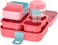 THERMOS Kids Freestyle 8 Piece Food Storage Kit PinkPeach