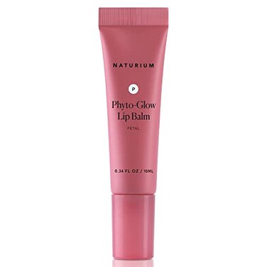 Naturium PhytoGlow Lip Balm Hydrating Lip Care with a Glossy Finish 034 oz Petal