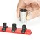 Ernst Manufacturing  13 Socket Org Red 12 Dr Twist Lock Clips 8416