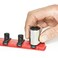 Ernst Manufacturing  13 Socket Org Red 12 Dr Twist Lock Clips 8416