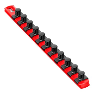 Ernst Manufacturing  13 Socket Org Red 12 Dr Twist Lock Clips 8416
