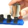 Ernst Manufacturing  13 Socket Org Blue 38 Dr Twist Lock Clips 8418