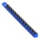 Ernst Manufacturing  13 Socket Org Blue 38 Dr Twist Lock Clips 8418