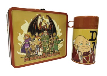 Surreal Entertainment Dungeons  Dragons The Animated Series Tin Titans PX Lunchbox