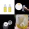 CHENSHUO Plastic Squeeze Bottle Clear Condiment Squeeze Bottle With Silicone Valve Non Return CapSuitable for Oil Honey BBQ Sauce and Condiments10 OZ Anti Slip Squeeze Bottle2 Pieces