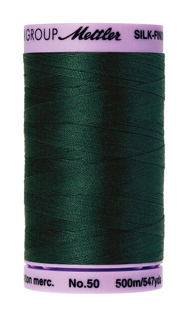 Mettler SilkFinish Solid Cotton Thread 547 yd500m Swamp