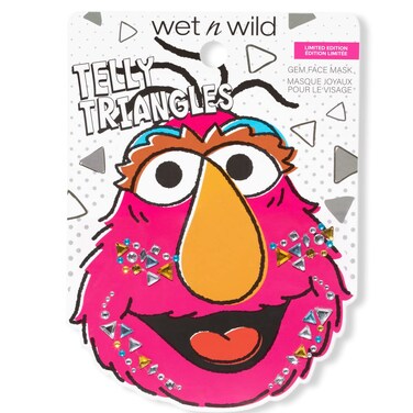 wet n wild x Sesame Street Telly Triangles Gem Face Masks