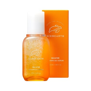 Scenearth Seaater Vitamin C Serum Hydrating for Dry Skin Wrinkle Fine Line Brightening Skin K Beauty