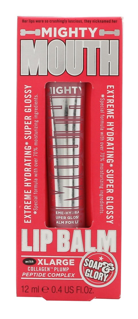 Soap  Glory Mighty MouthTM Extreme Hydrating Super Glossy Lip Balm 04 oz
