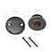 Lift and Turn Bath Drain Plug Kit with TwoHole Overflow Faceplate Oil Rubbed Bronze