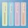 WRITECH Gel Pens Fine Point Retractable 05mm Blue Ink Silent Click Extra Fine No Smear Smudge Smooth Writing Pen 8ct Bullet Tip Non Bleed for Journaling