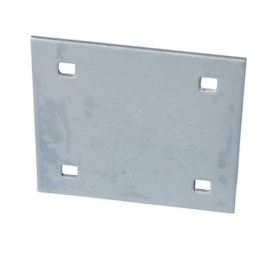 Dock Edge Stationary Dock Backer Plate Galvanized 716 holes for 38 carriage bolts