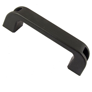 uxcell Door Cabinet Black Plastic Rectangular Pull Handle 52