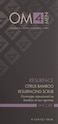 Organic Male OM4 Resurface Citrus Bamboo Resurfacing Scrub  Mens Gentle Exfoliator Renews Brightens Hydrates Skin